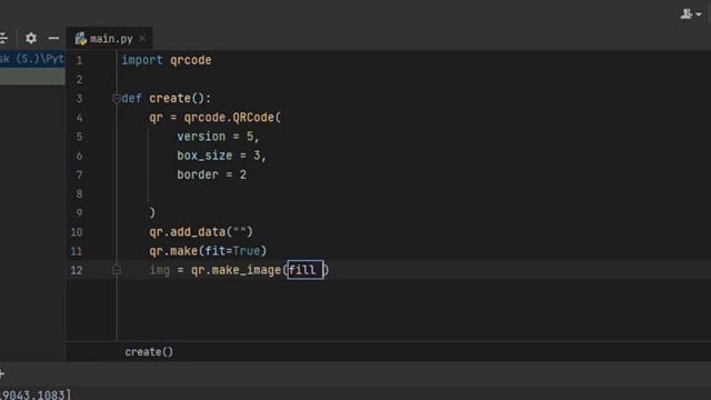 QrCode Generator using Python.