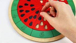 Счётный Материал для Детей. Учимся Считать до 10.