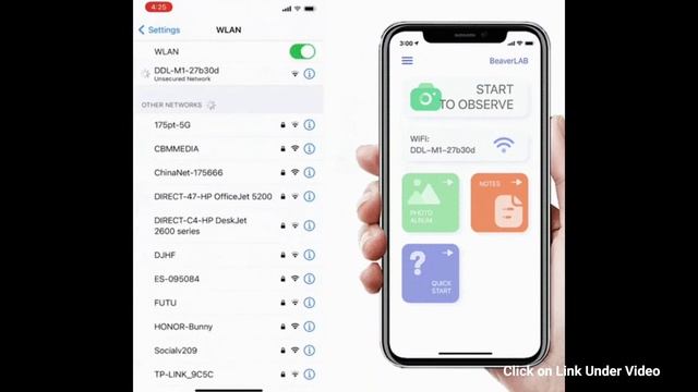 BeaverLAB Pro Wireless Transmission, 800X Ultra Definition Lens Microscope смотреть онлайн