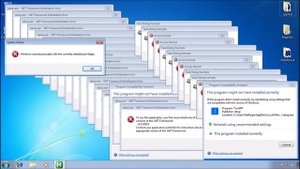 windows seven crazy error preview