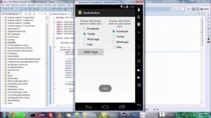 Android RadioButton Demo