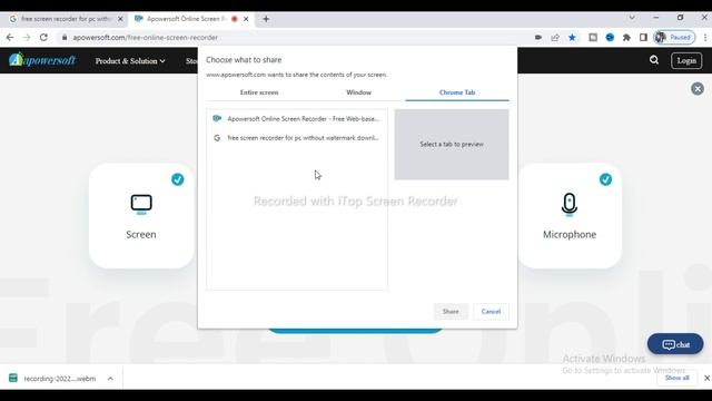 Record PC Screen Free  No Watermark  Unlimited Video with Audio Recording 2022  Hindi 