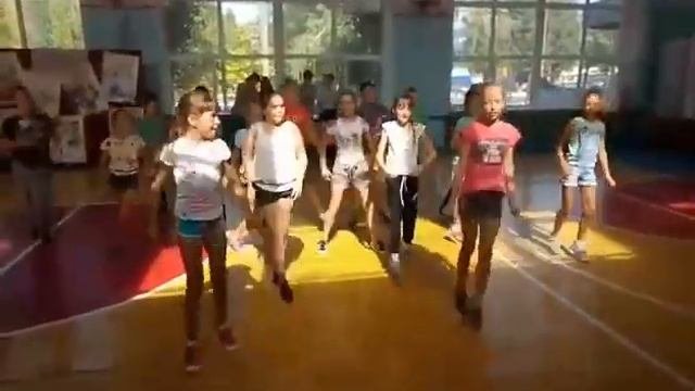 ★Наш 5 - А класс★День олимпийский игр★#спортивныйтанец ★)