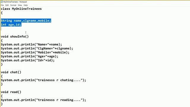 Core Java Online Training Session 41 | Java Tutorial in Hindi | Java Tutorial For Beginners