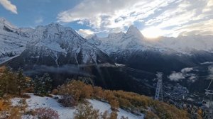 Золотая осень в Домбае