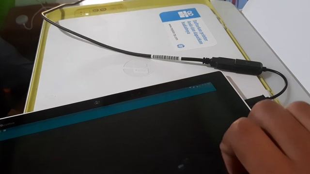 Cara print dari HP android ke printer menggunakan kabel OTG untuk printer HP