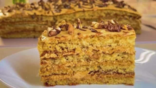 Торт МУЖСКОЙ ИДЕАЛ 🎂Самый вкусный домашний торт! Очень простой рецепт! ❤️