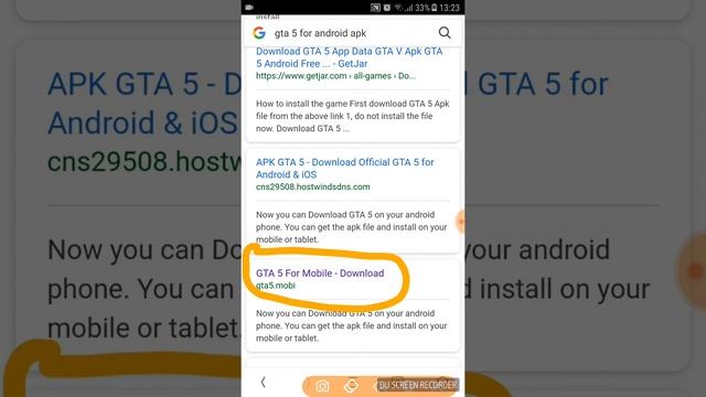 Gta 5 for android apk 20mb
