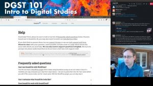 DGST 101 Live Stream, Section 1, April 3: Introducing Digital Journalism