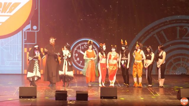 Общий выход участников командного дефиле - Geek-конвент «CON.Версия» 2021 смотреть онлайн