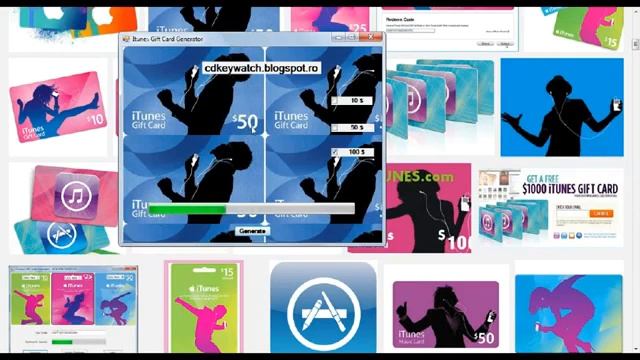 NEW - ITUNES GIFT CARD FREE GENERATOR 2014 смотреть онлайн