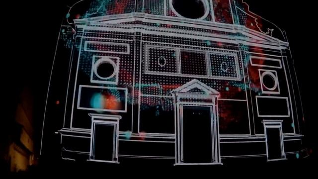 Проекционное шоу на Сант-Агостино. Рим смотреть онлайн