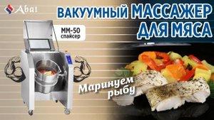 Маринуем рыбу в массажере для мяса ММ-50 (СПАЙСЕР) торговой марки Abat