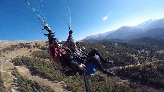 Архыз 26102020ParaTourYes кавказ полет на параплане