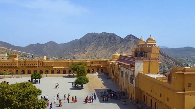 Форт Амбер, Джайпур, Индия смотреть онлайн