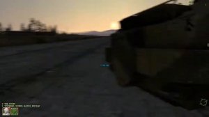 Arma2OA часть 2 подбивают БТР-60П