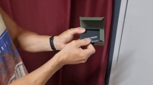 Показываем как мы упаковываем визитки шелкографией