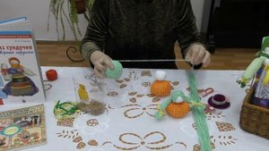 Мастер – класс по изготовлению народной куклы «Крупеничка - Зерновушка»