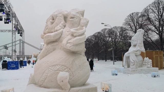Фестиваль «Снег и лед в Москве»  смотрим с BEZ D смотреть онлайн