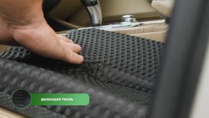 Подушка для сиденья ForErgo для автомобиля, дома и офиса. С эффектом памяти и из 3D материала.