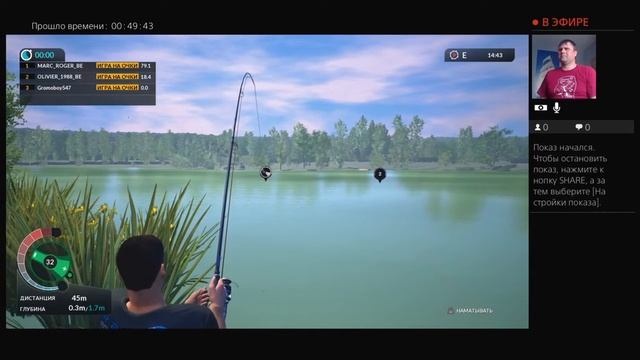 Euro fishing. Попробуем новую  катушку.