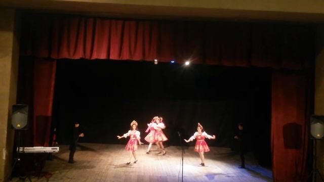 Русскоязычный-культурный центр "Жемчужина" Марнеули.Грузино-Русский танец.