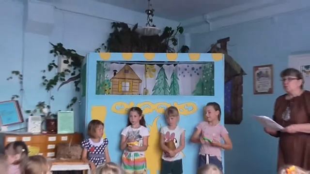 детский сад в гостях у Вьюнской сельской библиотеки смотреть онлайн