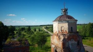 Репортаж о храме Воскресения Словущего в дер. Юрлово