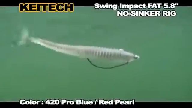 Swing Impact FAT 5 8 NO SINKER RIG смотреть онлайн