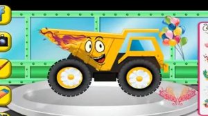 Развивающий мультфильм. Автомойка и Спа Салон для БОЛЬШУЩЕГО ГРУЗОВИКА. Машинки для детей