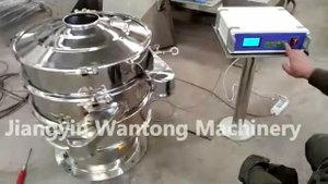 Вибросито в работе Просеиватель из нержавеющей стали 304 Серии ZS