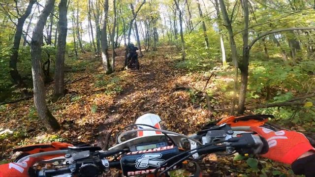 Первый грязевой выезд осеннего эндуро сезона 2022. Курск деревня Мешково.