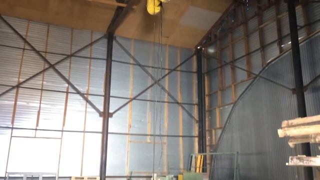 Складское помещение с кран-балкой 5т 500 м² г.Омск октябрь 2017