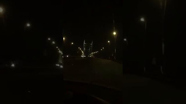 Ночная поездка по Санкт Петербургу