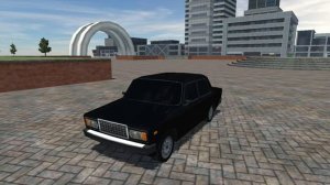 падал белый снег на мой чëрный ваз 2107