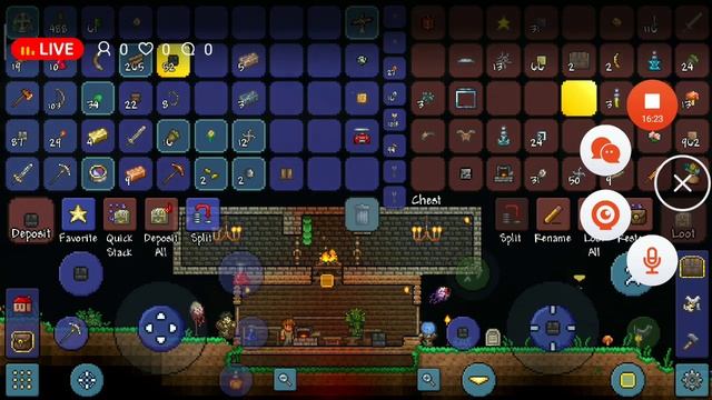 No Cheat Survival Terraria Mobile 1.3 #2 смотреть онлайн