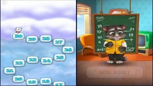 My Talking Angela Level 100 vs My Talking Tom Level 999 -Android Gameplay