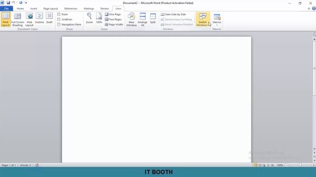 Introduction Basic Microsoft Word 2010 Switch Window Part= 17 смотреть онлайн