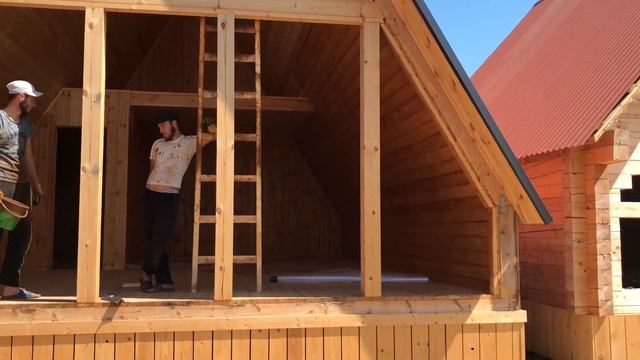 Строим деревянные дома! смотреть онлайн