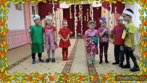 Театрализованная деятельность в детском саду - сценки "Спор овощей" и "Фруктовый сад"