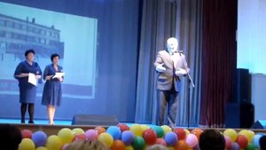 Леонид Соловьёв поздравляет школу 129 с 55-летием