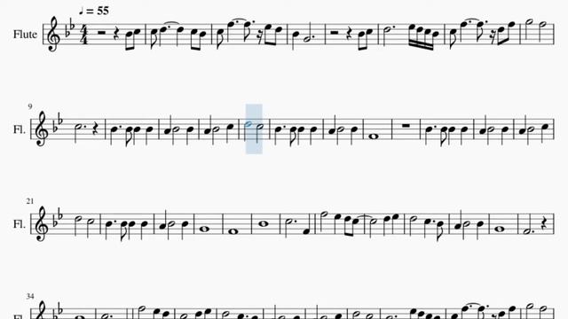 SUPER EASY Flute Sheet Music: How to play My Heart Will Go On  by Celine Dion смотреть онлайн