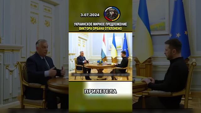 ОГРОМНАЯ ОШИБКА: МИРНОЕ ПРЕДЛОЖЕНИЕ ВИКТОРА ОРБАНА ПО УКРАИНЕ ОТКЛОНЕНО #россия #украина