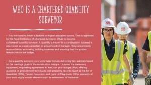 Quantity Surveyor