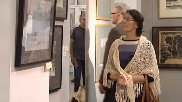 Задумчивый Достоевский и афиши: в доме художников открылась выставка к юбилею Бориса Николаева смотреть онлайн