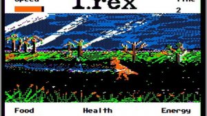 T-Rex Apple II Game