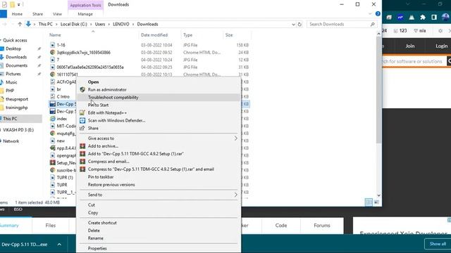 how to install dev c++ windows 10 easy way 2022