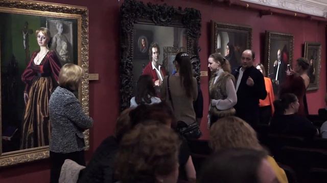 Антракт концерта Шутовой в галерее Шилова смотреть онлайн