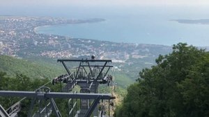 канатная дорога сафари парка Геленджик. Смотрите что там на верху?