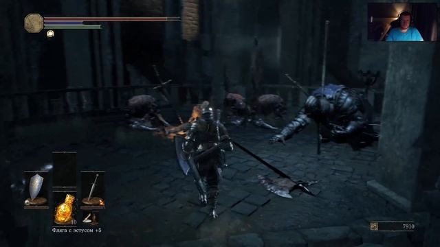 Dark Souls 3 #20 - Пиромант, подземелье, вход в замок смотреть онлайн